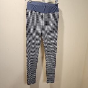 Women's High Waist Textured Yoga Pants Tummy Control Ruched But Size S